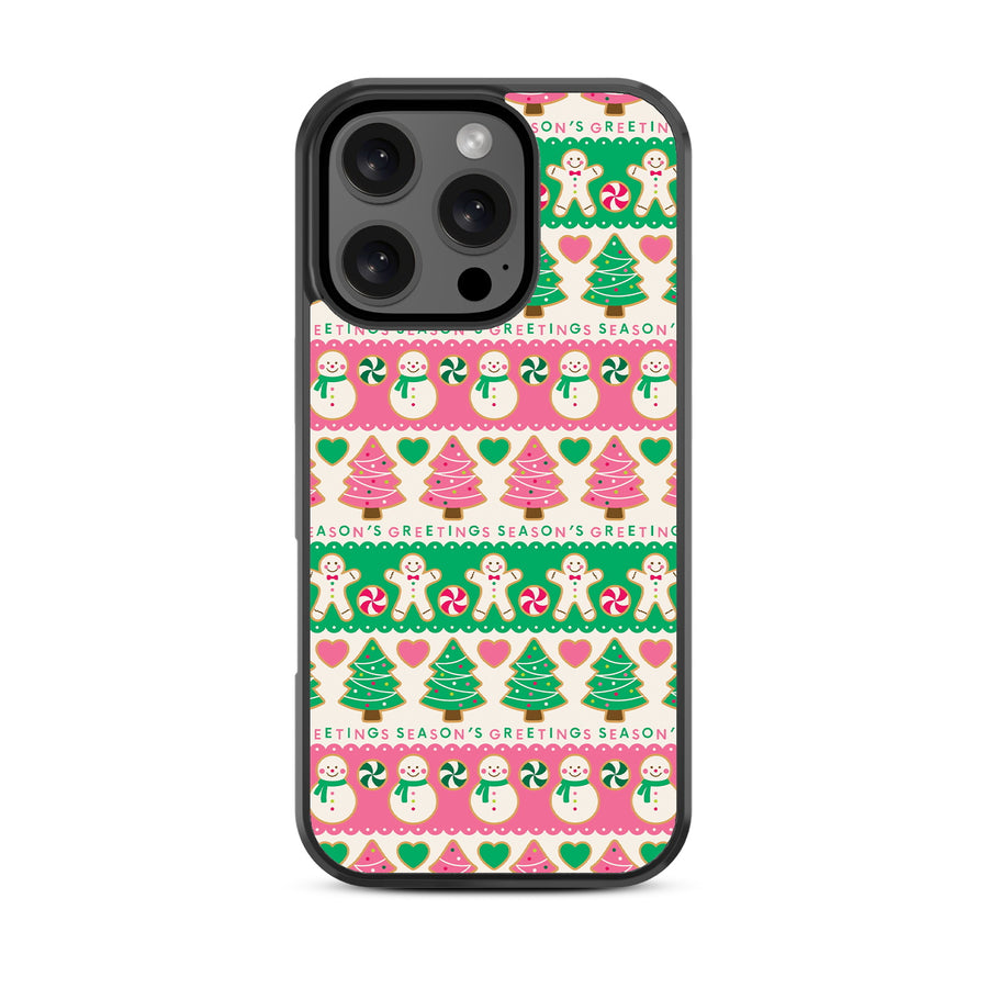 MyBat Design Lab Series Case for Apple iPhone 16 Pro - Season's Greeting - MIP16PCSLESM277-3.jpg