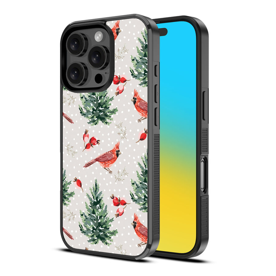 MyBat Design Lab Series Case for Apple iPhone 16 Pro - Winter Cardinals - MIP16PCSLESM298-2.jpg