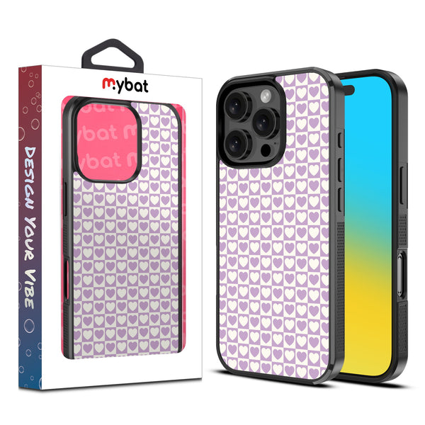 MyBat Design Lab Series Case for Apple iPhone 16 Pro - Heart Grid - MIP16PCSLESM339-1.jpg