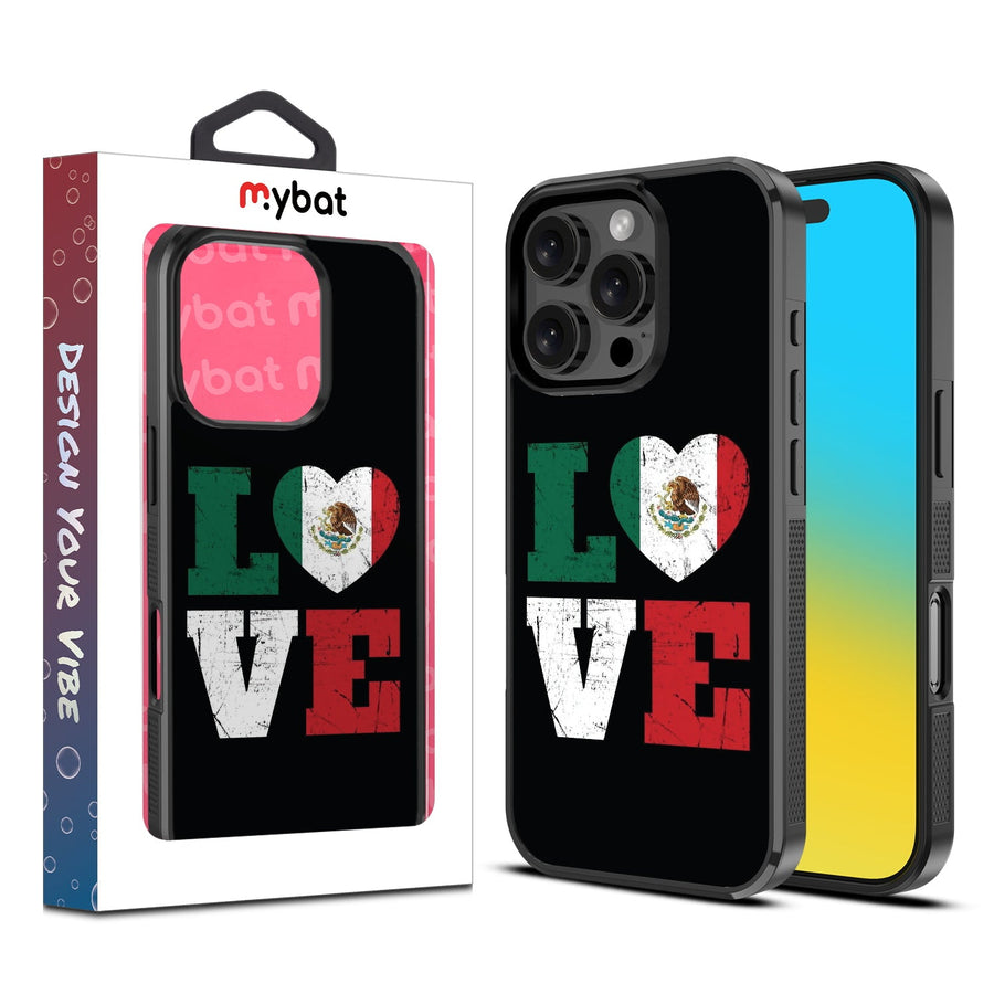 MyBat Design Lab Series Case for Apple iPhone 16 Pro - Love 4 Mexico