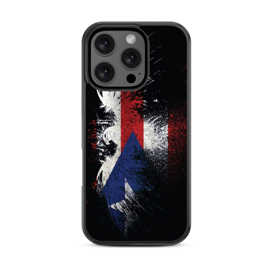 MyBat Design Lab Series Case for Apple iPhone 16 Pro - Puerto Rico Eagle Flag