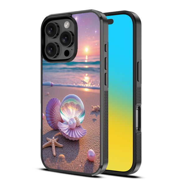 MyBat Design Lab Series Case for Apple iPhone 16 Pro - Seashell Beach - MIP16PCSLESM374-2.jpg