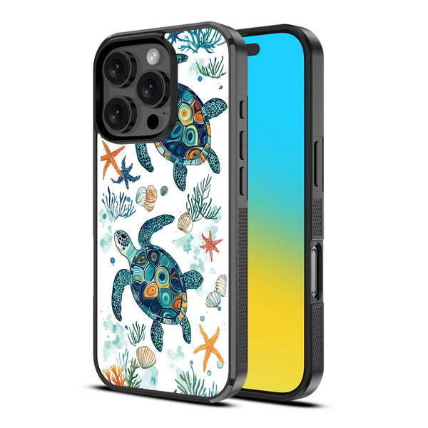 MyBat Design Lab Series Case for Apple iPhone 16 Pro - Sea Turtles - MIP16PCSLESM375-2.jpg