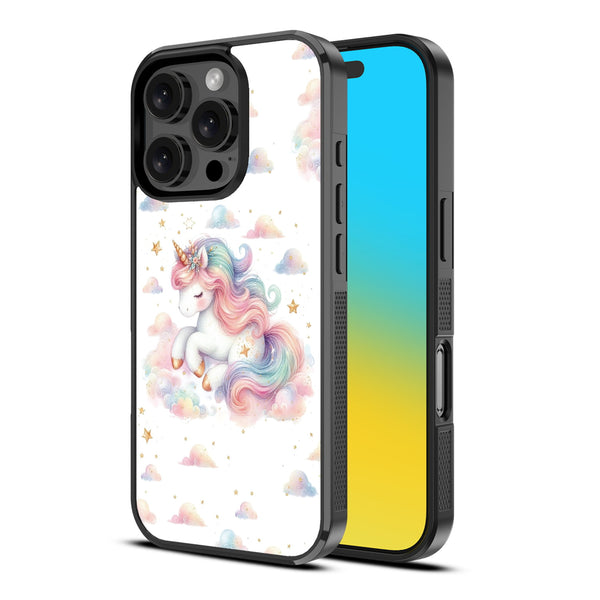 MyBat Design Lab Series Case for Apple iPhone 16 Pro - Rainbow Unicorn - MIP16PCSLESM392-2.jpg