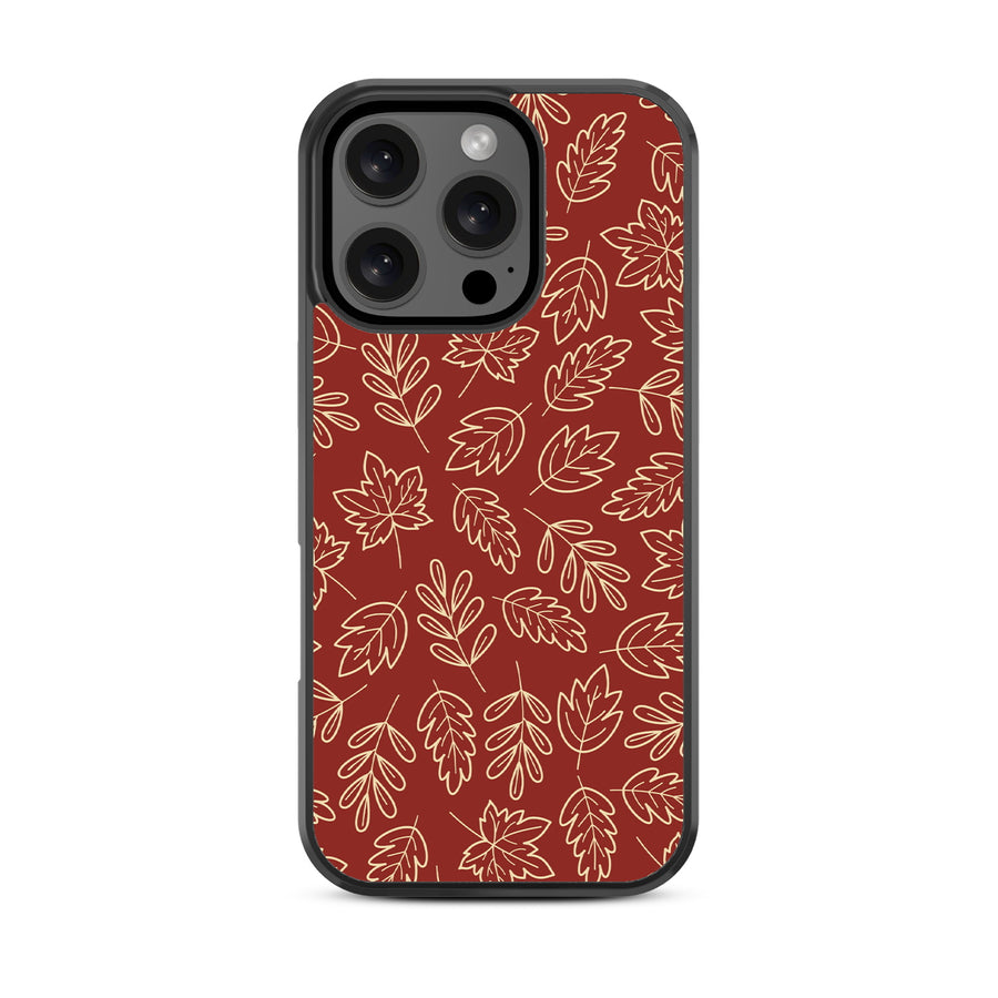MyBat Design Lab Series Case for Apple iPhone 16 Pro - Leaf Lines - MIP16PCSLESM429-3.jpg