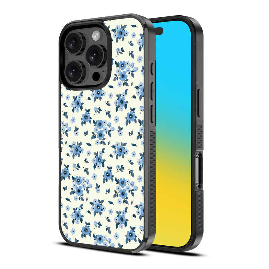 MyBat Design Lab Series Case for Apple iPhone 16 Pro - Porcelain Petals - MIP16PCSLESM437-2.jpg