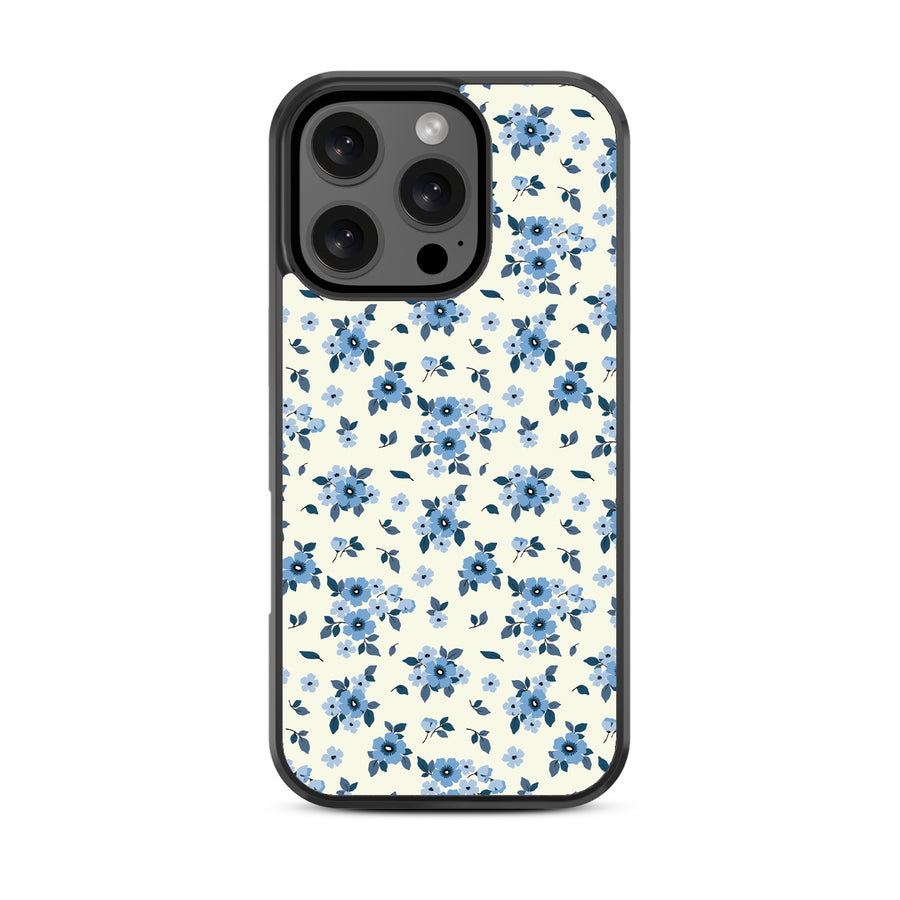 MyBat Design Lab Series Case for Apple iPhone 16 Pro - Porcelain Petals - MIP16PCSLESM437-3.jpg
