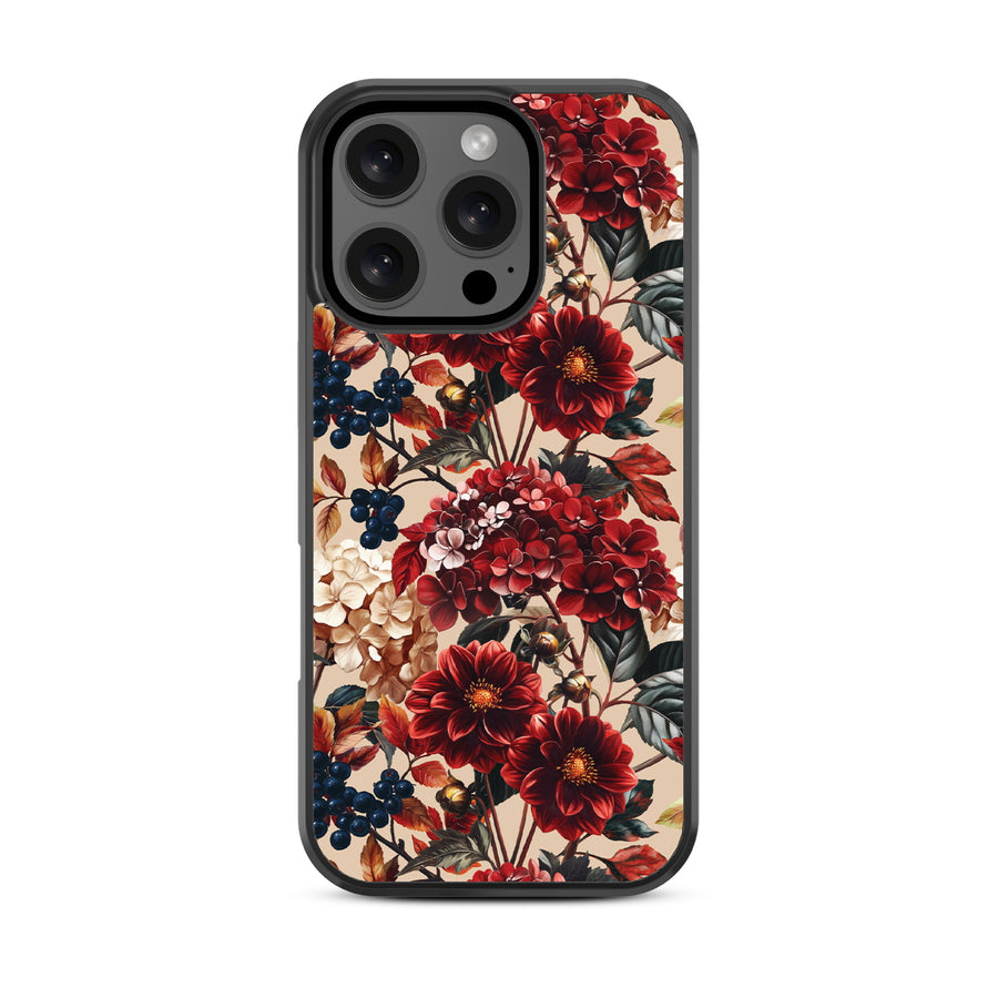 MyBat Design Lab Series Case for Apple iPhone 16 Pro - Rust & Bloom - MIP16PCSLESM449-3.jpg