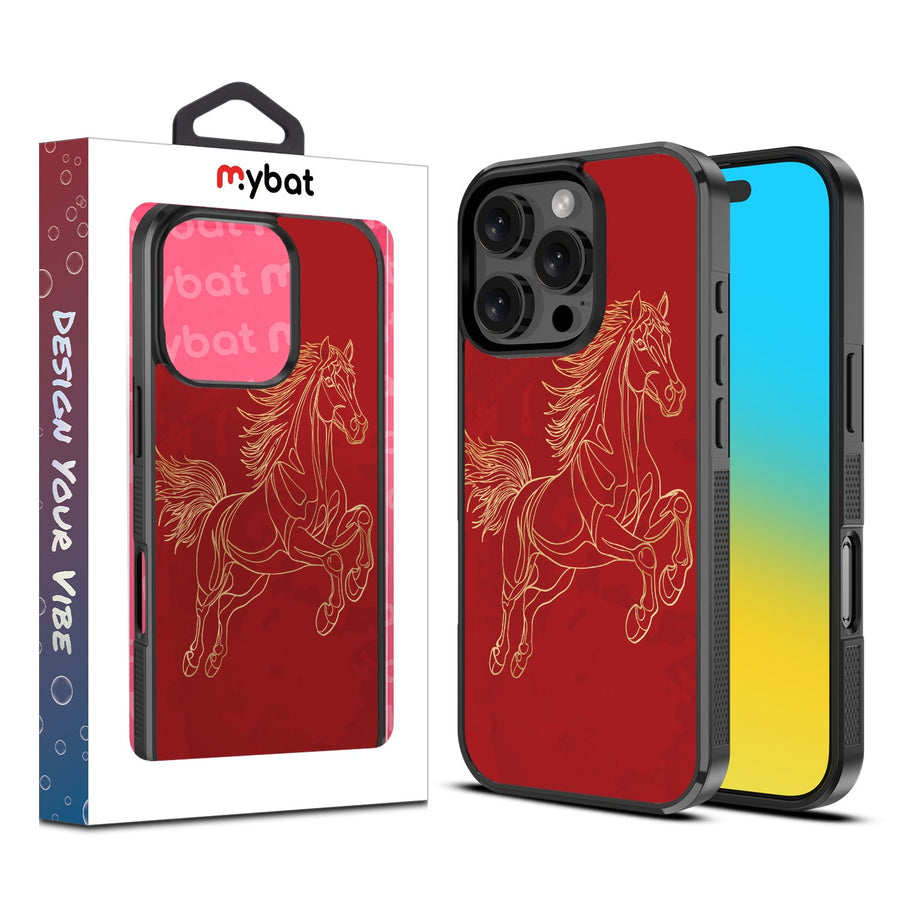 MyBat Design Lab Series Case for Apple iPhone 16 Pro - Fire Horse