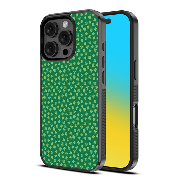 MyBat Design Lab Series Case for Apple iPhone 16 Pro - Lucky Clover - MIP16PCSLESM466-2.jpg