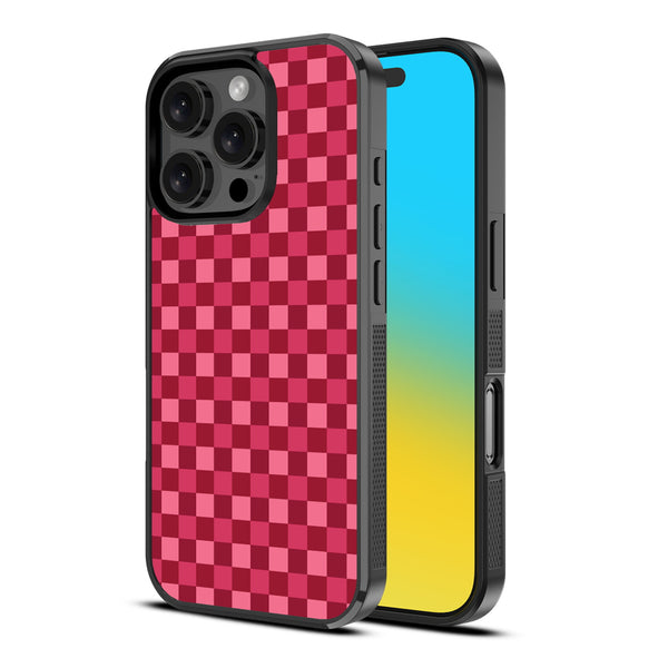 MyBat Design Lab Series Case for Apple iPhone 16 Pro - Raspberry Check - MIP16PCSLESM481-2.jpg