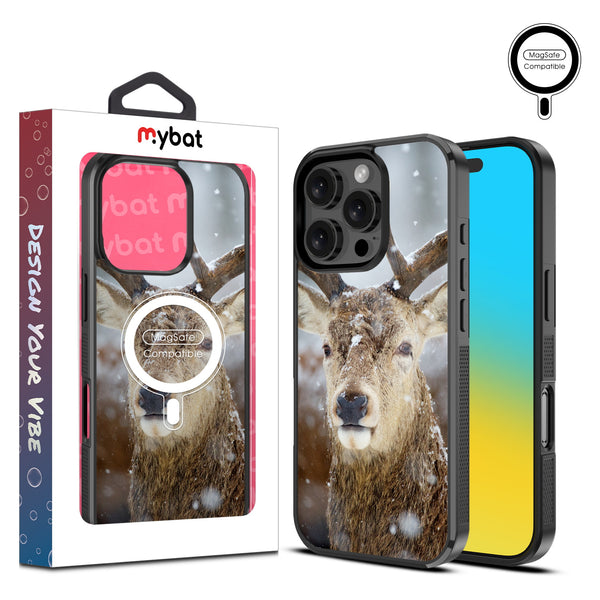 MyBat Design Lab Series MagSafe Case for Apple iPhone 16 Pro - Deer in Winter - MIP16PCSLESMSM024-1.jpg