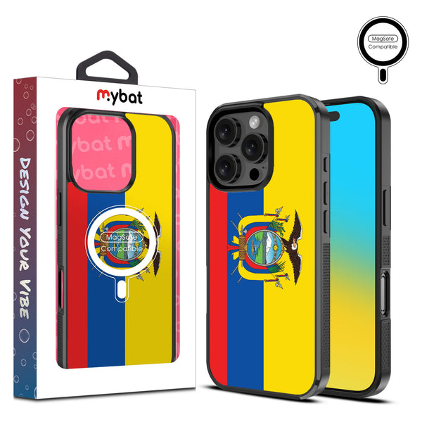 MyBat Design Lab Series MagSafe Case for Apple iPhone 16 Pro - Ecuadorean Flag - MIP16PCSLESMSM030-1.jpg