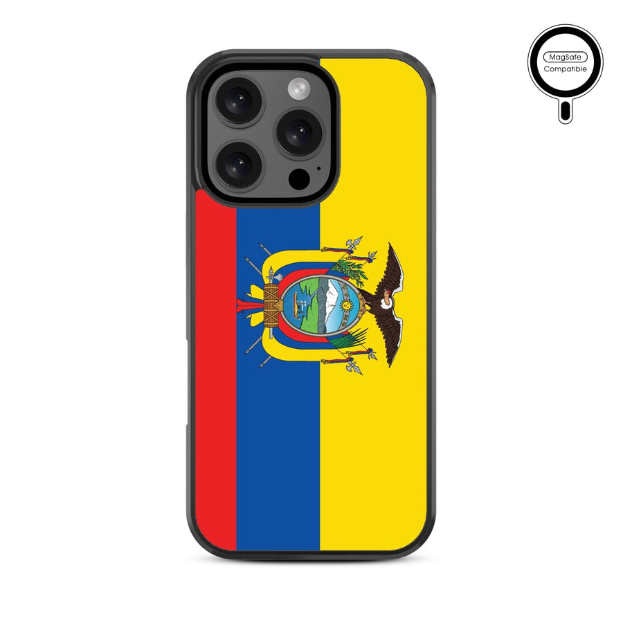 MyBat Design Lab Series MagSafe Case for Apple iPhone 16 Pro - Ecuadorean Flag