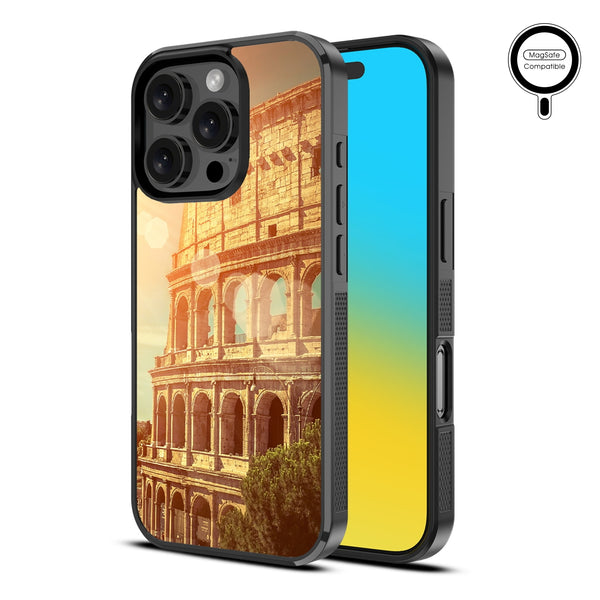 MyBat Design Lab Series MagSafe Case for Apple iPhone 16 Pro - Roman Colosseum - MIP16PCSLESMSM049-2.jpg