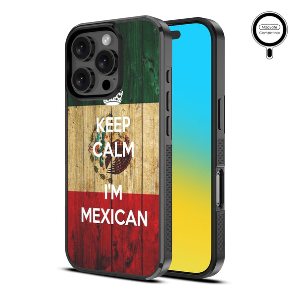 MyBat Design Lab Series MagSafe Case for Apple iPhone 16 Pro - Keep Calm, I'm Mexican - MIP16PCSLESMSM051-2.jpg