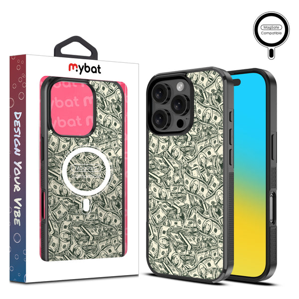 MyBat Design Lab Series MagSafe Case for Apple iPhone 16 Pro - Money Stack - MIP16PCSLESMSM082-1.jpg