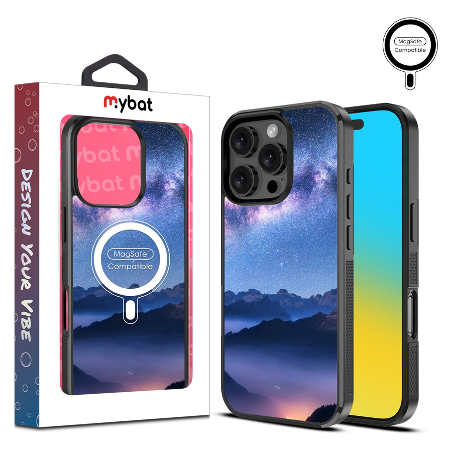 MyBat Design Lab Series MagSafe Case for Apple iPhone 16 Pro - Celestial Mountains