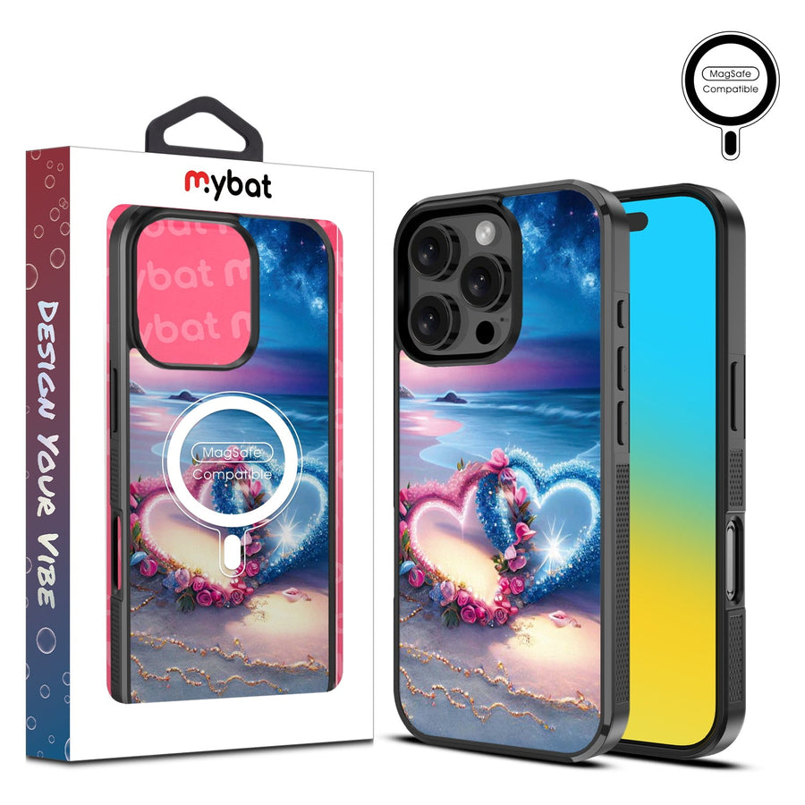 MyBat Design Lab Series MagSafe Case for Apple iPhone 16 Pro - Heart and Soul