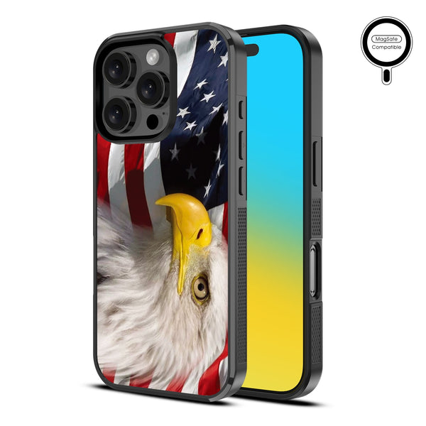 MyBat Design Lab Series MagSafe Case for Apple iPhone 16 Pro - Soaring with Liberty - MIP16PCSLESMSM181-2.jpg