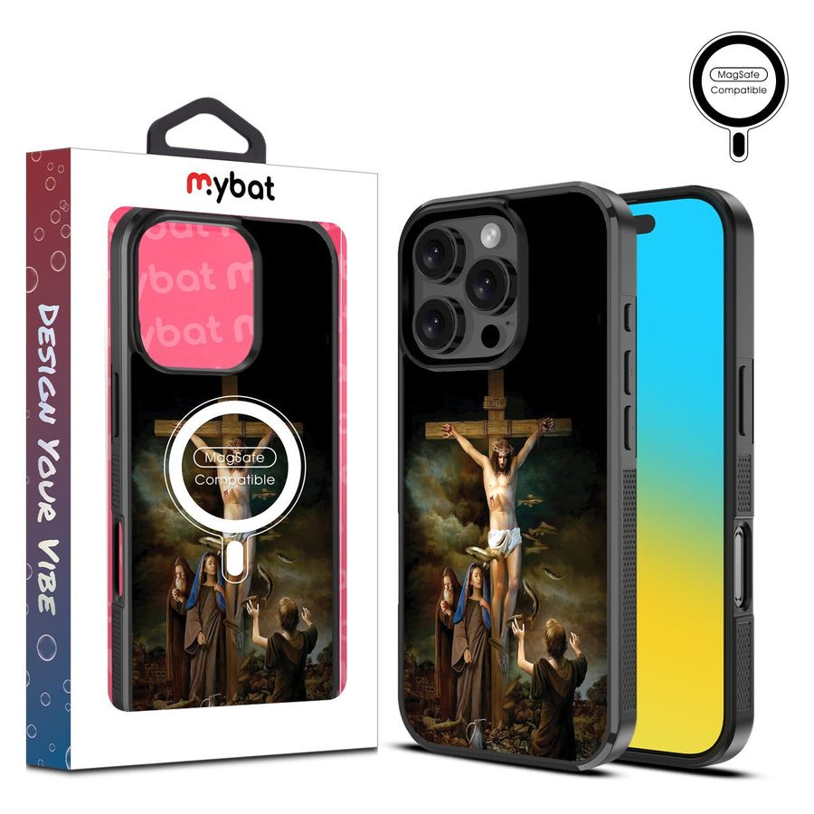 MyBat Design Lab Series MagSafe Case for Apple iPhone 16 Pro - Jesus on the Cross