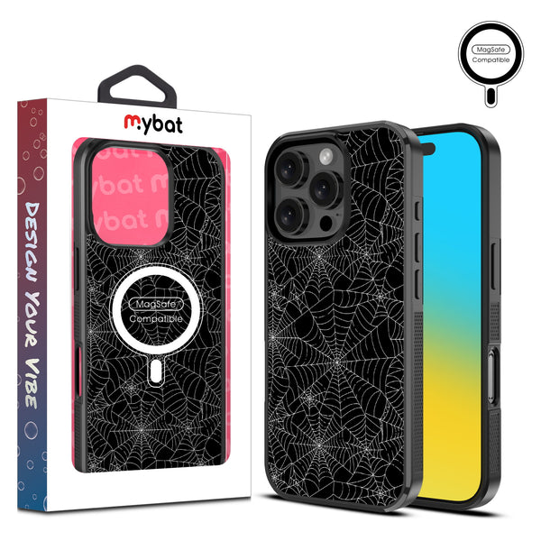 MyBat Design Lab Series MagSafe Case for Apple iPhone 16 Pro - Spider Web - MIP16PCSLESMSM217-1.jpg