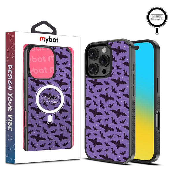 MyBat Design Lab Series MagSafe Case for Apple iPhone 16 Pro - Flying Bats - MIP16PCSLESMSM220-1.jpg