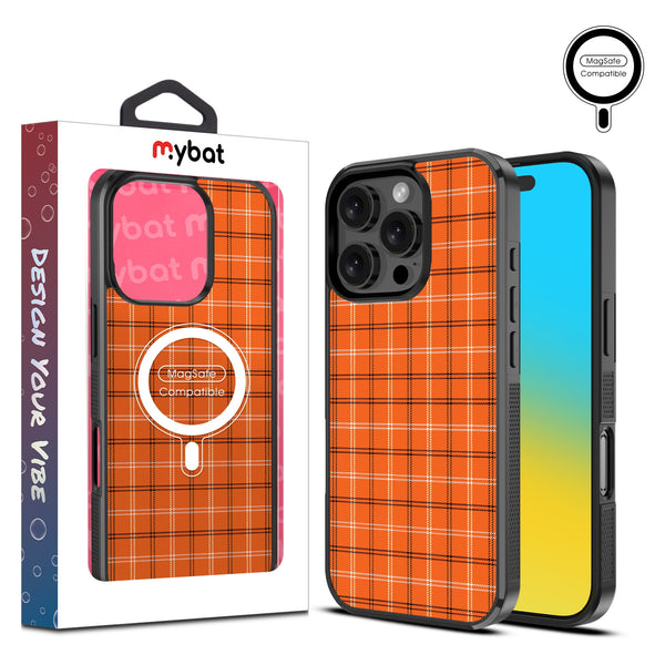 MyBat Design Lab Series MagSafe Case for Apple iPhone 16 Pro - Pumpkin Plaid - MIP16PCSLESMSM244-1.jpg
