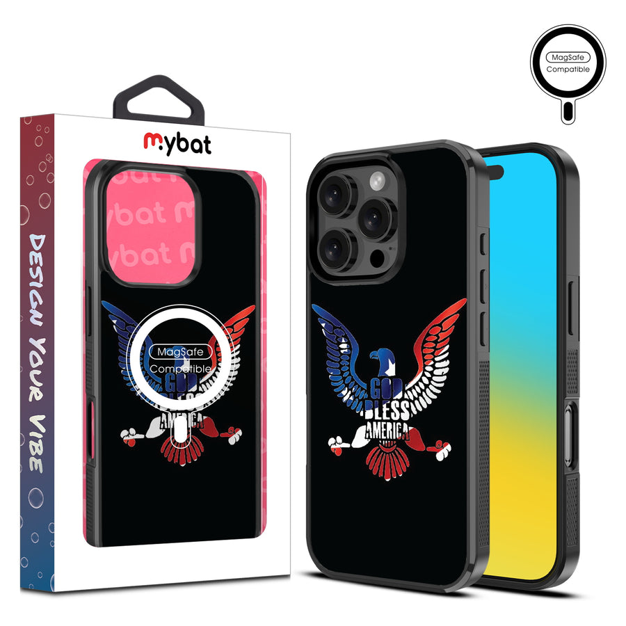 MyBat Design Lab Series MagSafe Case for Apple iPhone 16 Pro - God Bless America - MIP16PCSLESMSM261-1.jpg