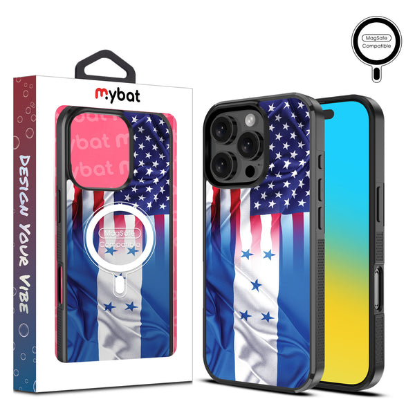 MyBat Design Lab Series MagSafe Case for Apple iPhone 16 Pro - Honduras-USA Flag - MIP16PCSLESMSM263-1.jpg