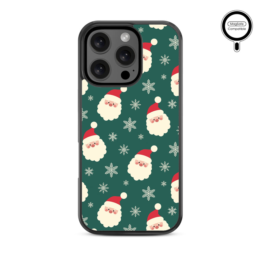 MyBat Design Lab Series MagSafe Case for Apple iPhone 16 Pro - Jolly Saint Nick - MIP16PCSLESMSM271-3.jpg