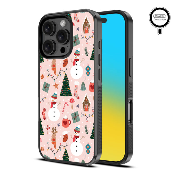 MyBat Design Lab Series MagSafe Case for Apple iPhone 16 Pro - Holly Jolly Time - MIP16PCSLESMSM288-2.jpg