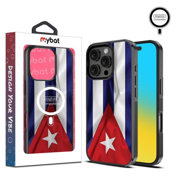 MyBat Design Lab Series MagSafe Case for Apple iPhone 16 Pro - Cuba Flag - MIP16PCSLESMSM309-1.jpg
