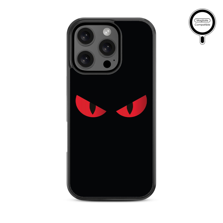 MyBat Design Lab Series MagSafe Case for Apple iPhone 16 Pro - Red Eyes