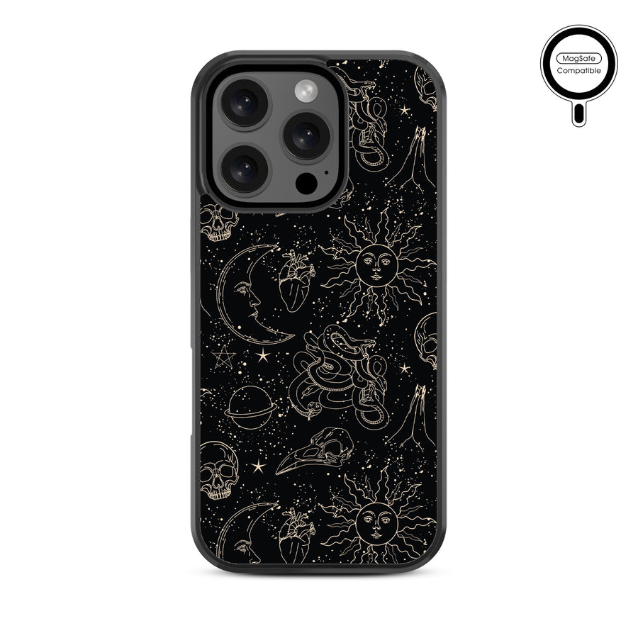 MyBat Design Lab Series MagSafe Case for Apple iPhone 16 Pro - Mystic Elements - MIP16PCSLESMSM412-3.jpg
