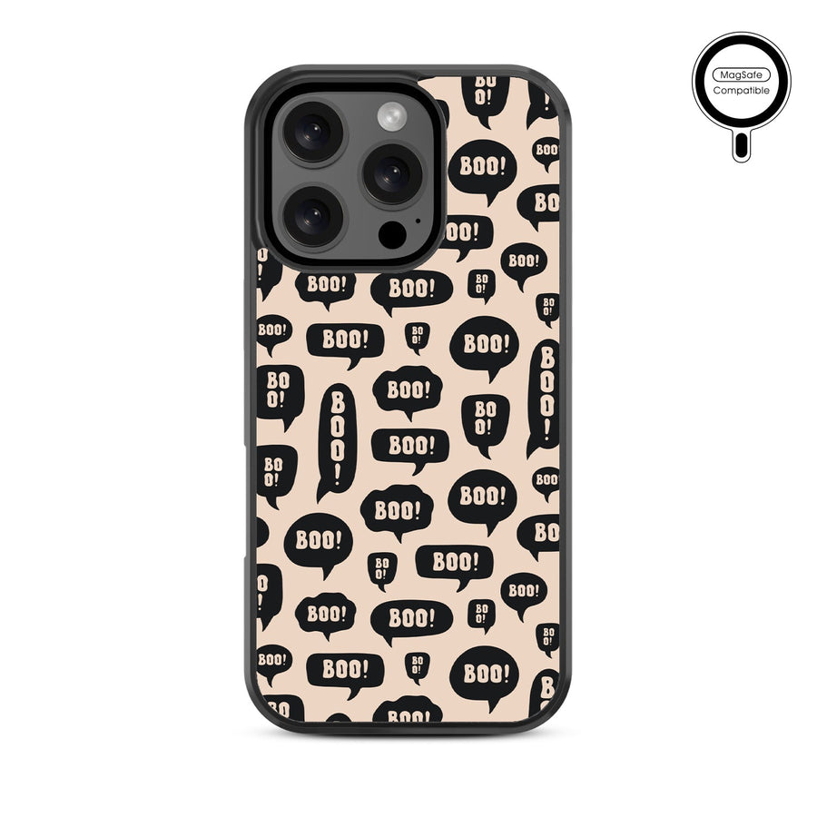 MyBat Design Lab Series MagSafe Case for Apple iPhone 16 Pro - Text Me Boo