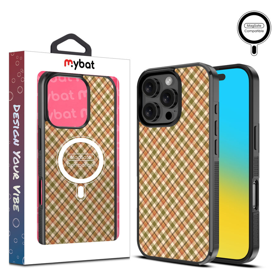 MyBat Design Lab Series MagSafe Case for Apple iPhone 16 Pro - Autumn Tartan - MIP16PCSLESMSM446-1.jpg