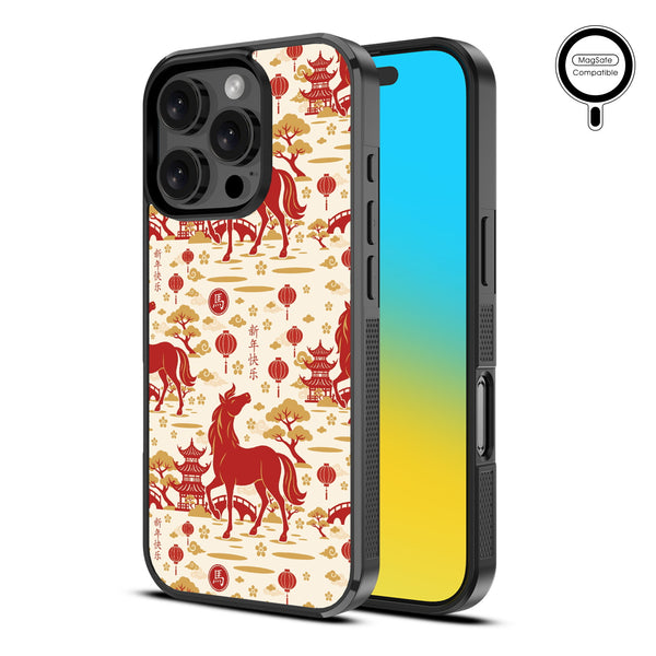 MyBat Design Lab Series MagSafe Case for Apple iPhone 16 Pro - Year of the Horse - MIP16PCSLESMSM461-2.jpg