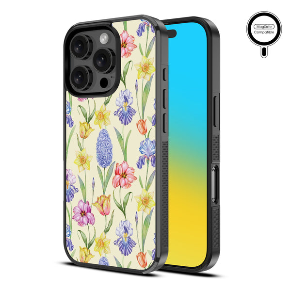 MyBat Design Lab Series MagSafe Case for Apple iPhone 16 Pro - Spring Has Sprung - MIP16PCSLESMSM467-2.jpg