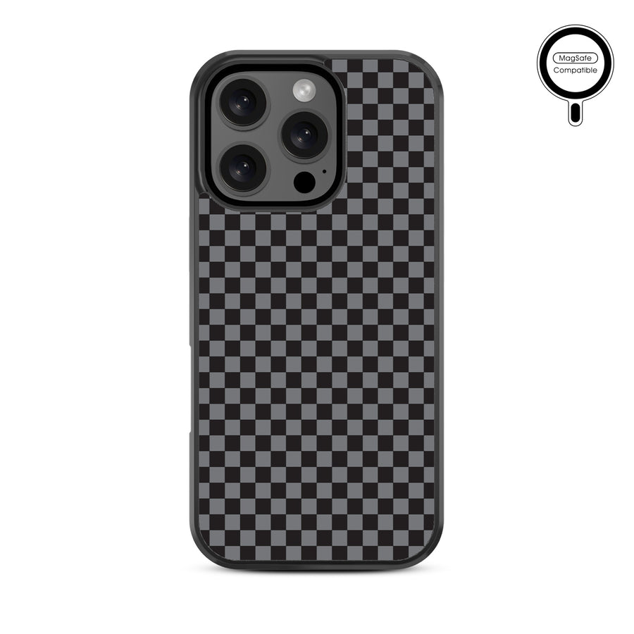 MyBat Design Lab Series MagSafe Case for Apple iPhone 16 Pro - Tuxedo Check - MIP16PCSLESMSM477-3.jpg