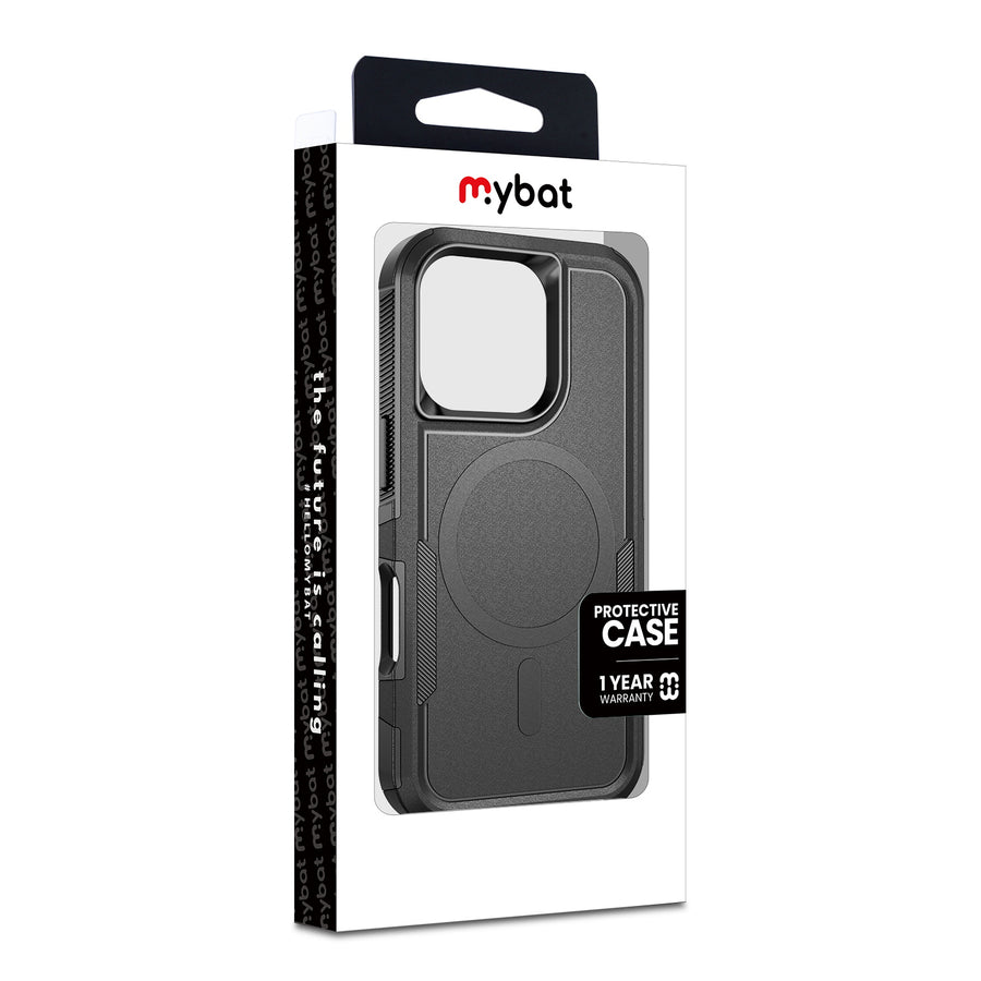 MyBat Fortress Series MagSafe Case for Apple iPhone 16 Pro - Black - MIP16PCSRSKMS301-8.jpg