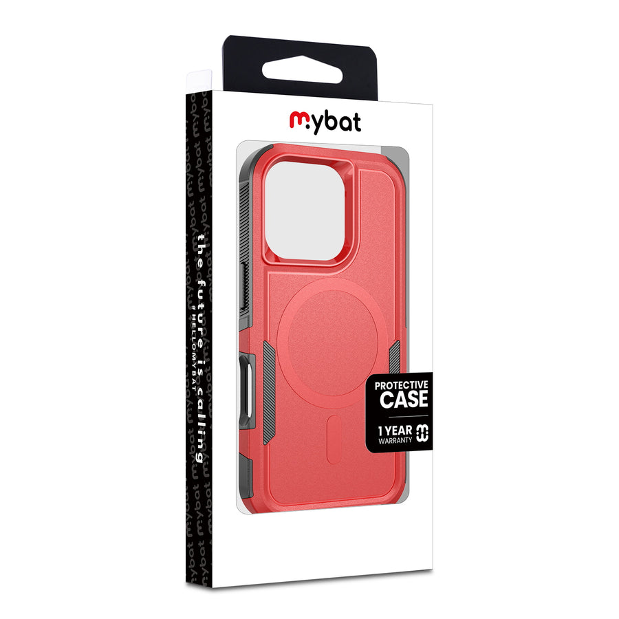 MyBat Fortress Series MagSafe Case for Apple iPhone 16 Pro - Red - MIP16PCSRSKMS302-8.jpg