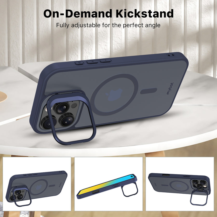MyBat InFrame MagSafe Case with Kickstand for Apple iPhone 16 Pro Max - Cobalt - MIP16PMCSFGMS213-6.jpg