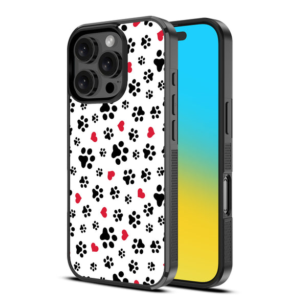 MyBat Design Lab Series Case for Apple iPhone 16 Pro Max - Paw Prints and Hearts - MIP16PMCSLESM001-2.jpg