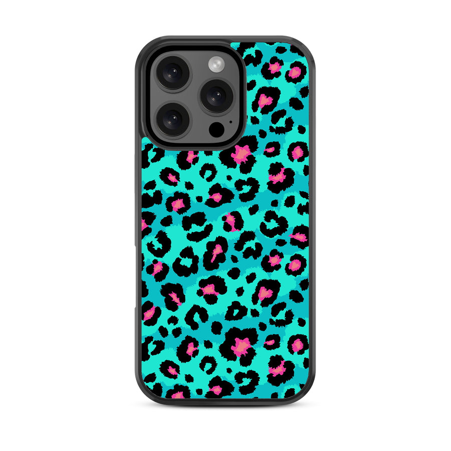 MyBat Design Lab Series Case for Apple iPhone 16 Pro Max - Multicolor Leopard - MIP16PMCSLESM004-3.jpg