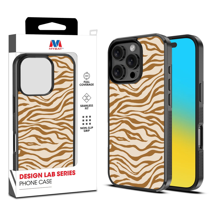 MyBat Design Lab Series Case for Apple iPhone 16 Pro Max - Tiger Stripes
