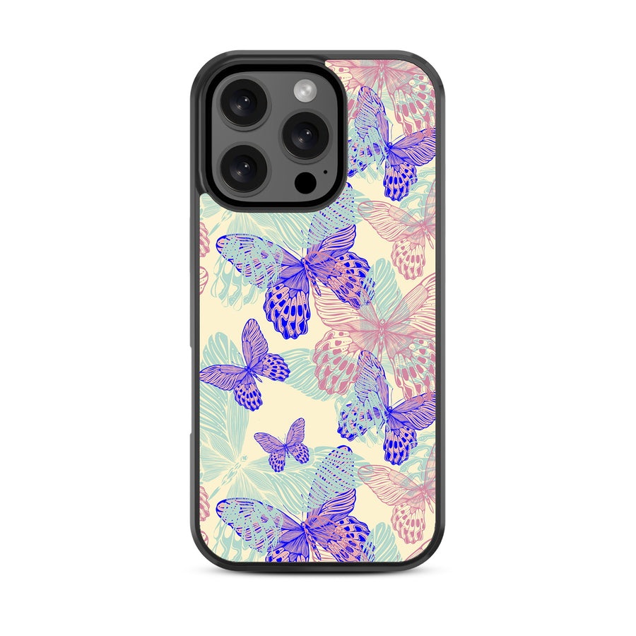 MyBat Design Lab Series Case for Apple iPhone 16 Pro Max - Butterflies - MIP16PMCSLESM019-3.jpg
