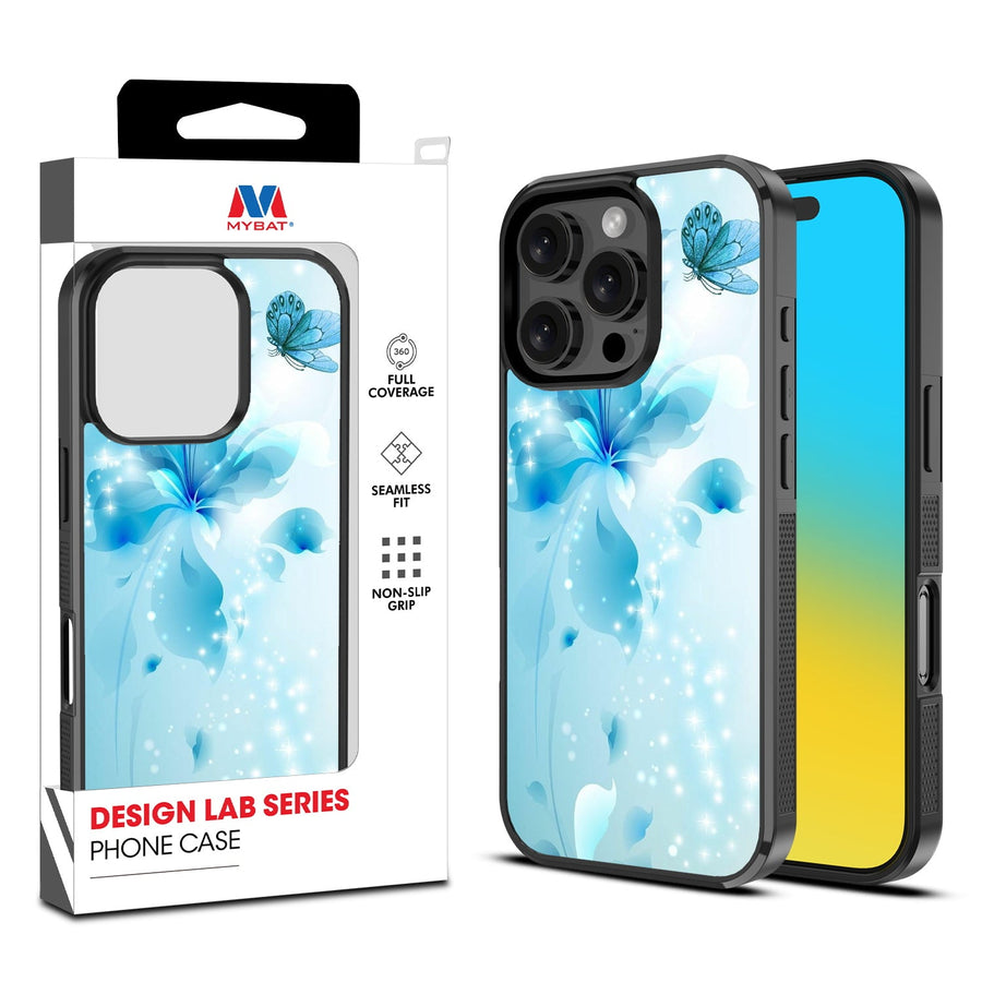 MyBat Design Lab Series Case for Apple iPhone 16 Pro Max - Butterfly & Flowers