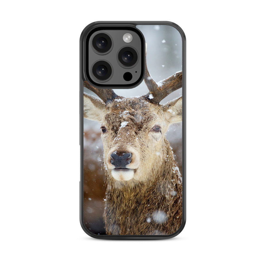 MyBat Design Lab Series Case for Apple iPhone 16 Pro Max - Deer in Winter - MIP16PMCSLESM024-3.jpg