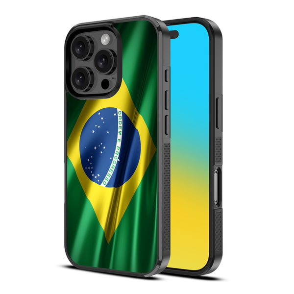 MyBat Design Lab Series Case for Apple iPhone 16 Pro Max - Brazilian Flag - MIP16PMCSLESM038-2.jpg